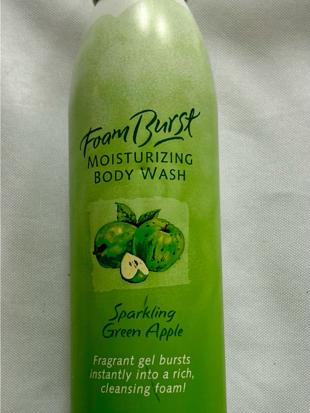Bath & Body Works FoamBurst Body Wash sparkling green apple discontinued scent